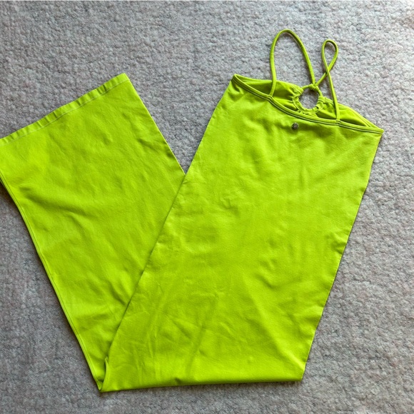 Simon Miller Stretch Forro Dress in Kiwi - Picture 4 of 5